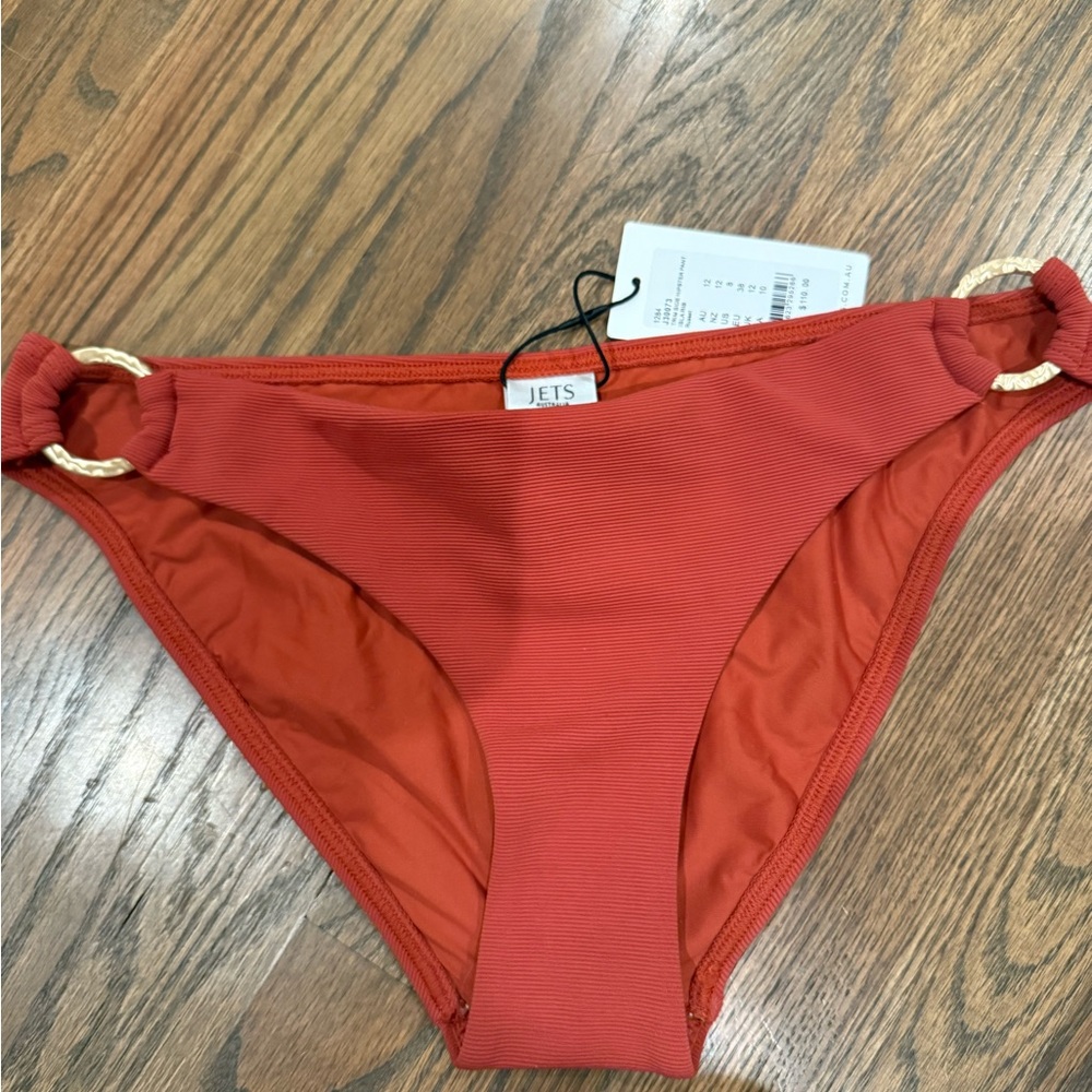Jets Australia Bikini Bottom rust red